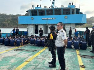 45 Warga Binaan berasal dari tiga Lapas di Jawa Timur, dipindah ke Lapas I Surabaya.