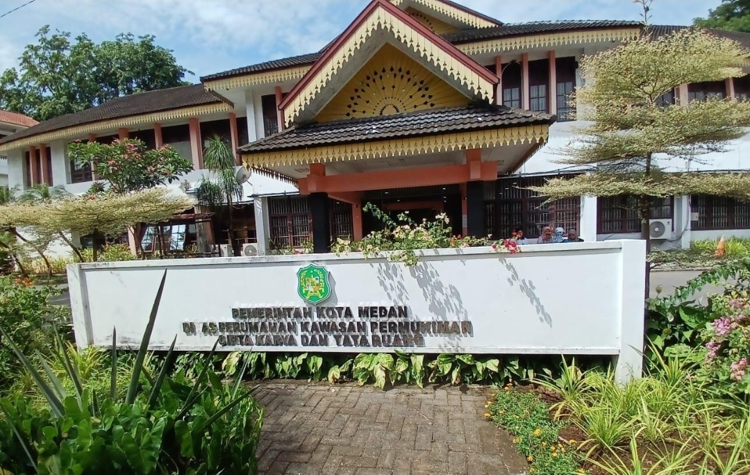 Foto : Dinas Perumahan, Kawasan Permukiman, Cipta Karya, dan Tata Ruang (PKPCKTR) Kota Medan.(BM-red).